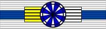 File:Ribbon bar of the Knight and Dame Commander of the Order of Polaris.svg