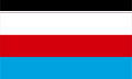 Flag used in Mourning (Black Ribbon above the flag)