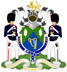 Sir Michael Nicholas Fulham - KG - Coat of Arms.svg