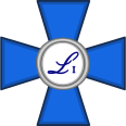 File:Cross of the Royal Order of King Łukasz I.svg