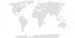 Map indicating locations of Naveria and Paloma