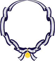 Collar of the Order of Christina I Heraldry.svg