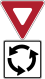 O2d Yield to roundabout (alternate)