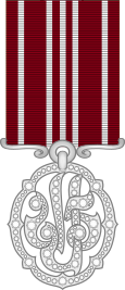 Distinguished and Long Service Medal (Vishwamitra).svg