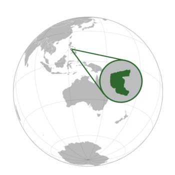 The Location of the Republic of Ruslabiya in the Asia-Pacific