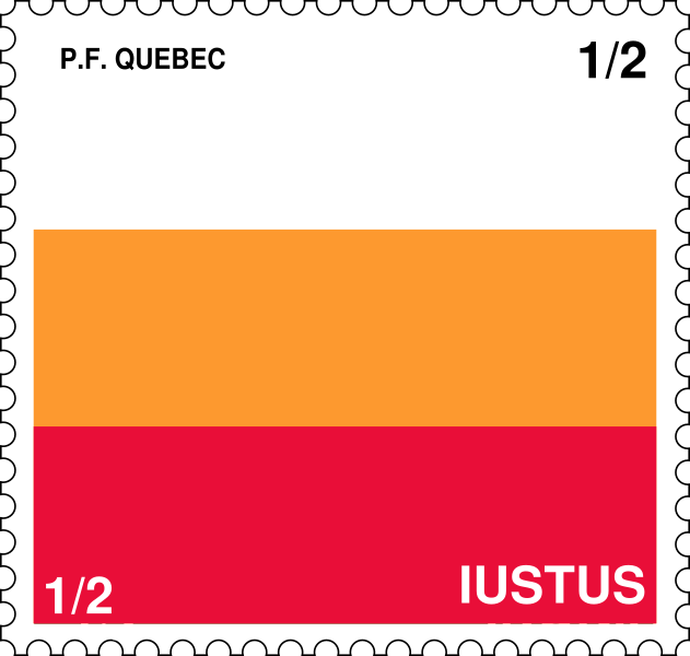 File:Iustus Quebec Stamp.svg