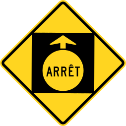 File:Stop sign ahead.svg