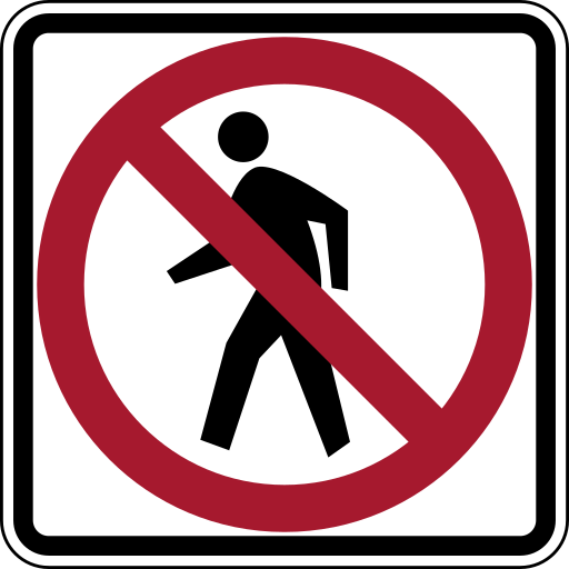 File:Baustralia no pedestrians sign.svg