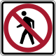 O4f No pedestrians