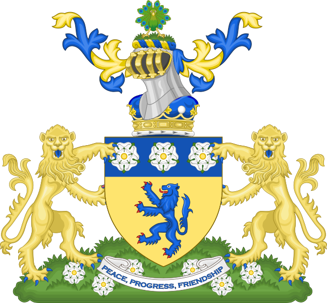File:Coat of arms of the Duke of Kinderry redux.svg