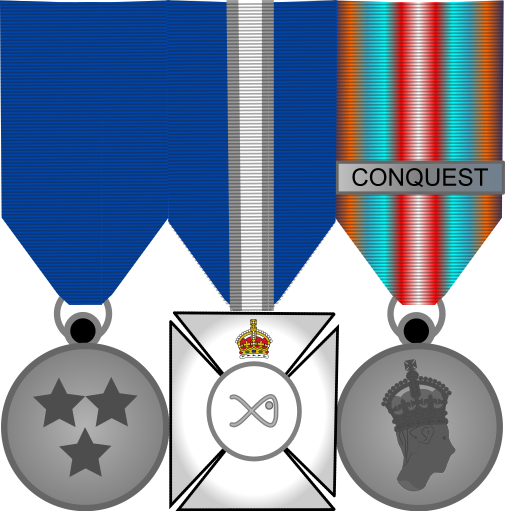File:Medals of the Baron Carelton, November 2018.svg