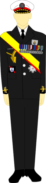 File:Uniform of John I in His Royal Marines, August 2018.svg