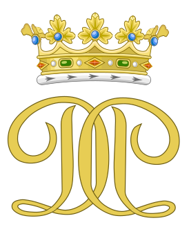 File:Royal Monogram of Prince Donald, Duke of Perrott.svg