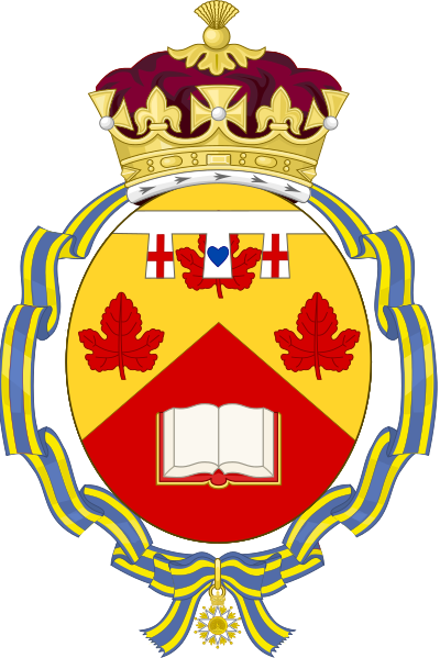 File:Coat of Arms of Princess Armgard, Duchess of Strathearn and George (Royal Vishwamitran Order of Merit).svg