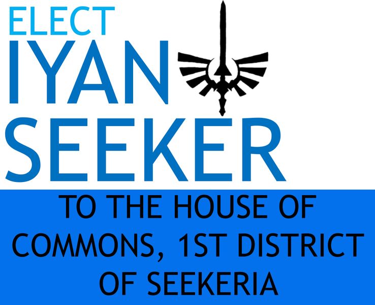 File:HG Duke Iyan Seeker I for the 1st District of Seekeria 2019 English Campaign Sign.jpg