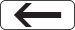 Signal indication applies on the left