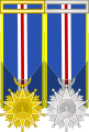 Medals of the Royal Vishwamitran Order of Merit.svg