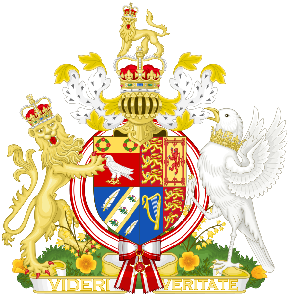 File:Catherine VII The Queen Emeritus - Order of Queensland Friendship - Coat of Arms.svg
