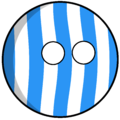 Countryball of the Most Serene Empire of Azzurria