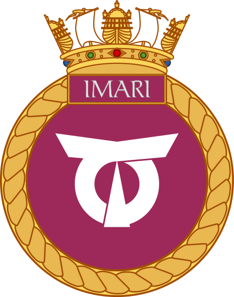 File:Crest of HMS Imari.svg