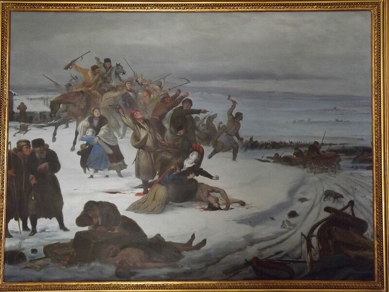 File:The Galician Massacre 1846. Painting by Jan Lorenowicz.jpg
