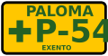 Ambulance licence plate for Paloma.svg