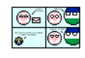 MicroPixels: Letter to Molossia, a MicroPixels comic about Kappaball sending a letter to Molossiaball.