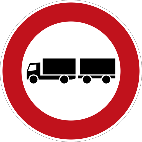 File:313-No heavy goods vehicles with trailers.png