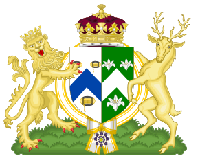 Princess Helena, Duchess of Oslo-Sonya - LGRCQ - Coat of Arms.svg