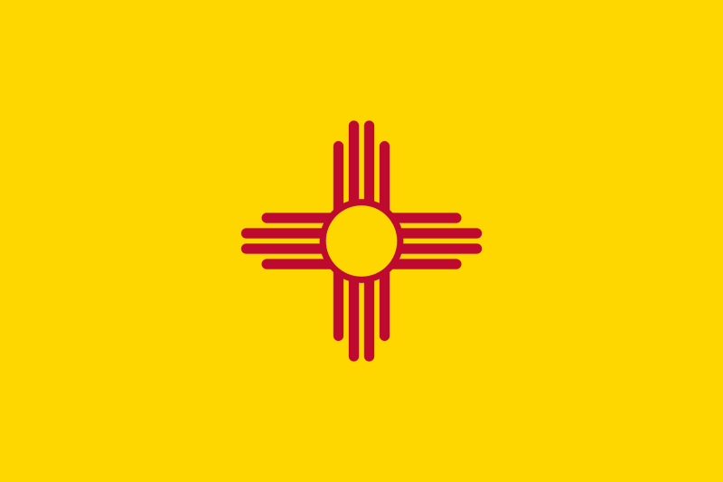 File:Flag of New Mexico.svg