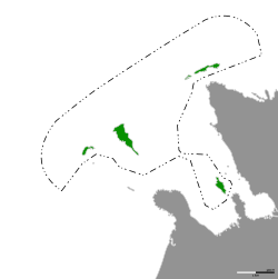 Map of the Kasari Islands