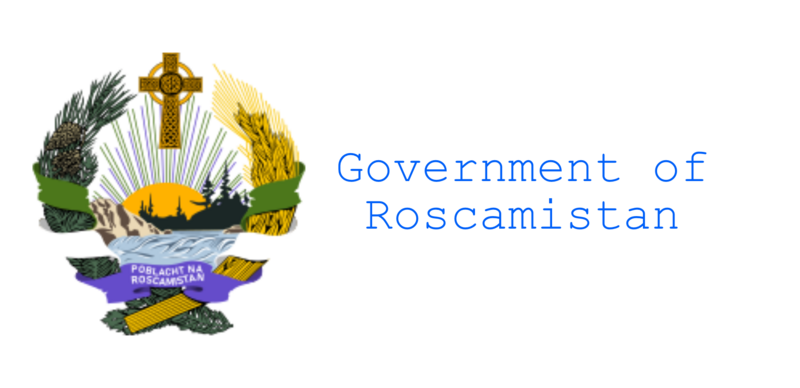 File:Logo of the Government of Roscamistan (2023).png