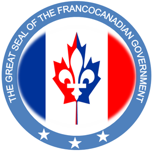 The Great Seal of the Francocanadian Government