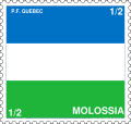 One half cent (Molossia)