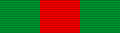 Ribbon bar of the Order of Maurice de Saxe.svg