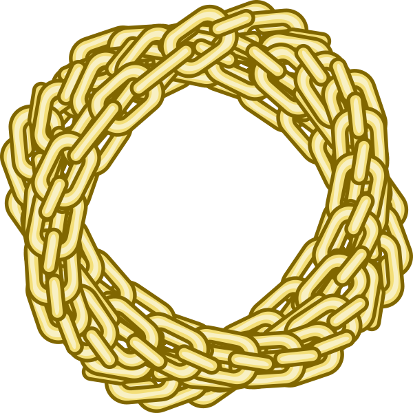 File:Badge of Christina I Ring of Chains.svg