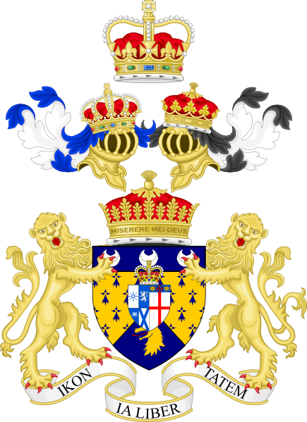 File:Arms of the Duke of Northumbria (King of Arms variant).svg