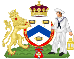 Prince Andrew, Duke of Oslo-Sonya - KGHB - Coat of Arms.svg