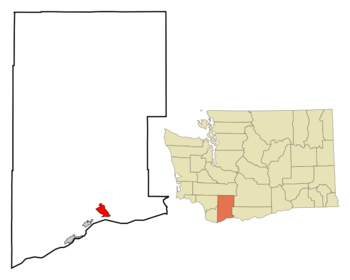 Location of Neptunia within Washington, USA