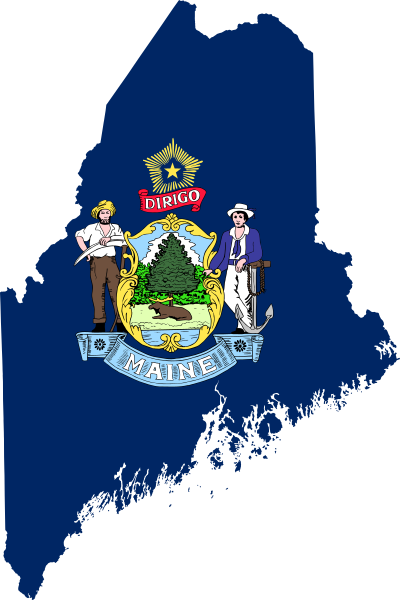 File:Flag-map of Maine.svg
