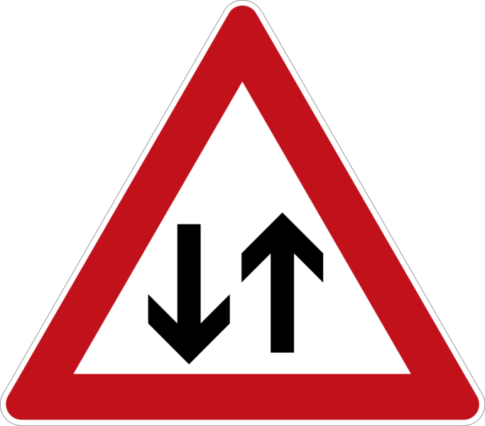 File:123-Two-way traffic ahead.png