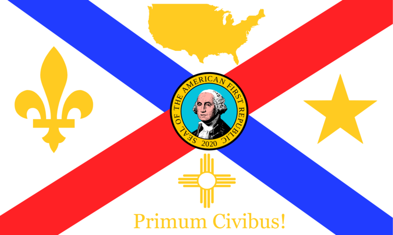 File:American First Republic flag.png