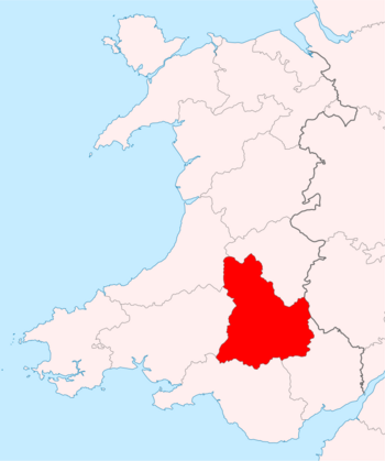 Territory of Maelienydd