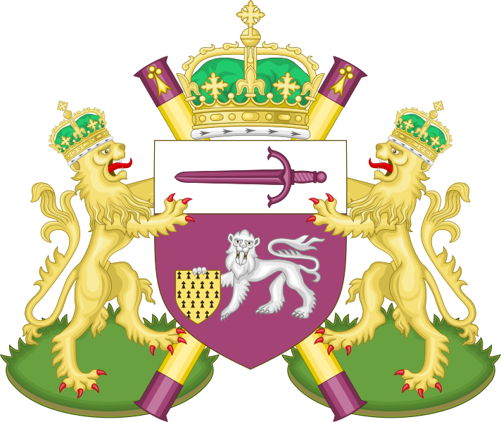 File:Coat of arms of the College of Arms (Kapreburg).svg