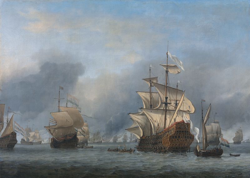 File:Willem van de Velde (II) - De verovering van het Engelse admiraalschip de 'Royal Prince'.jpg