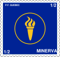 One half cent (Minerva)