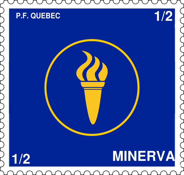 File:Minerva Quebec Stamp.svg