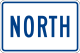 PD1N North plate (Blue on white)