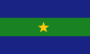 The second flag of the United Democratic Republic of Mackinac. (May–July 2016)