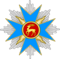 Star of the Royal Order of Gold Deer.svg